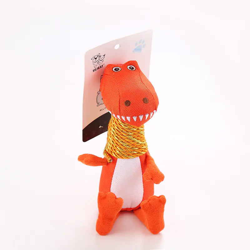 Juguete Dinosaurio con Sonido para perros