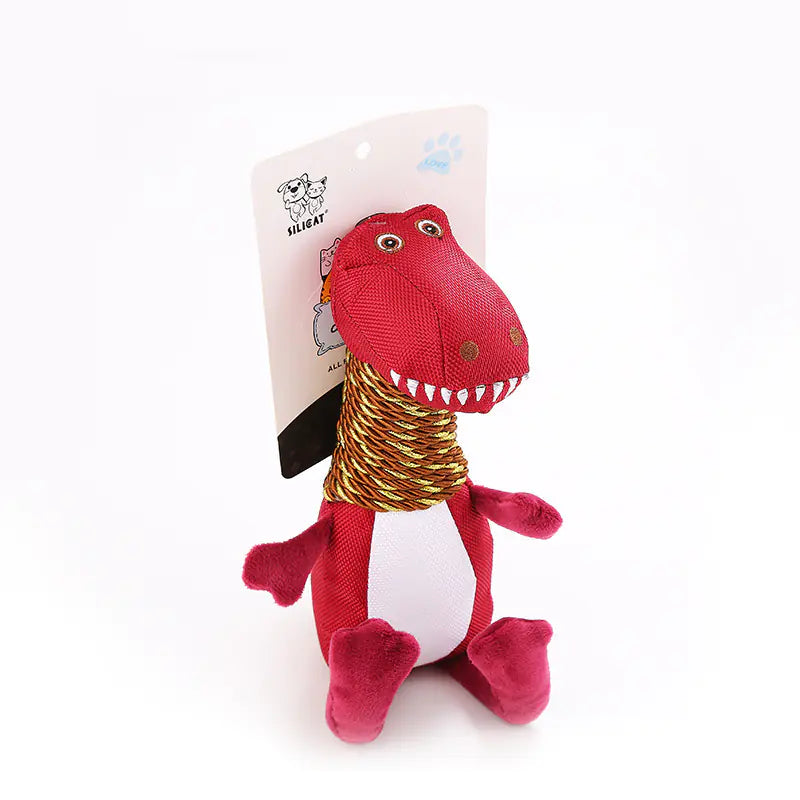 Juguete Dinosaurio con Sonido para perros